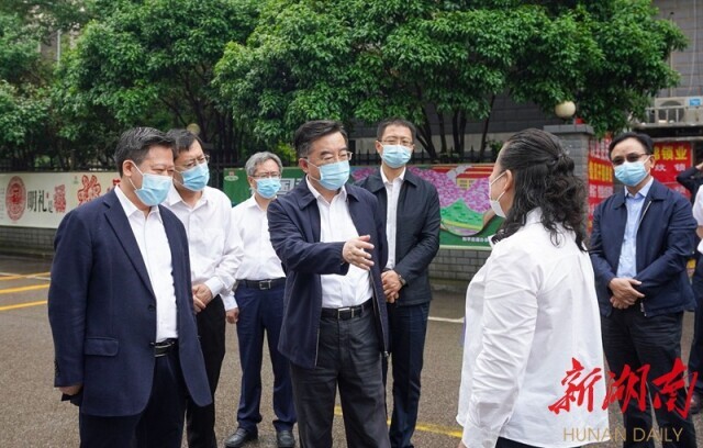 张庆伟在湘潭调研：坚决守牢守好安全发展底线 为高质量发展提供坚实保障