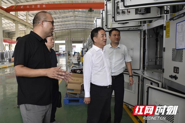 陈忠红带队开展“千百扶培”联点企业督查调研