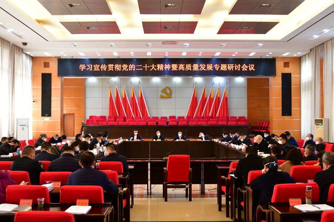 雨湖区学习宣传贯彻党的二十大精神专题研讨暨区委工作务虚会议、区委经济工作会议召开