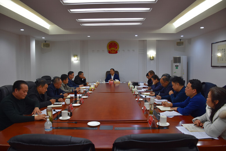 段伟长主持召开“乡村提振”工程调度会
