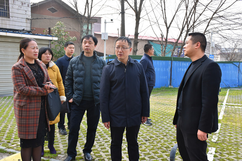 柳军辉带队督查爱国卫生运动开展情况