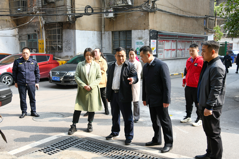 段伟长带队实地督导爱国卫生运动开展情况