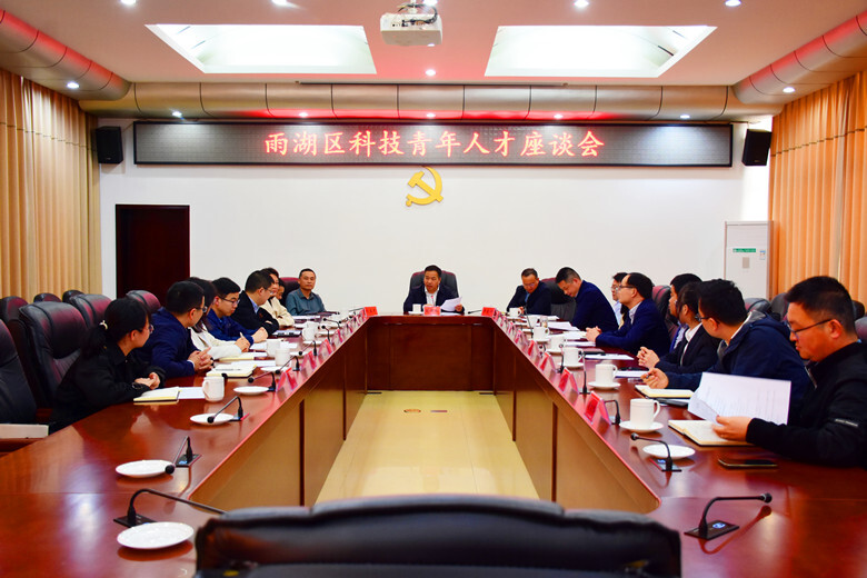 雨湖区召开科技青年人才座谈会