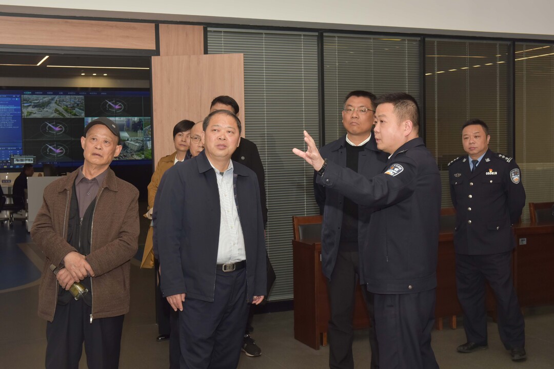 雨湖区政协到雨湖公安分局调研