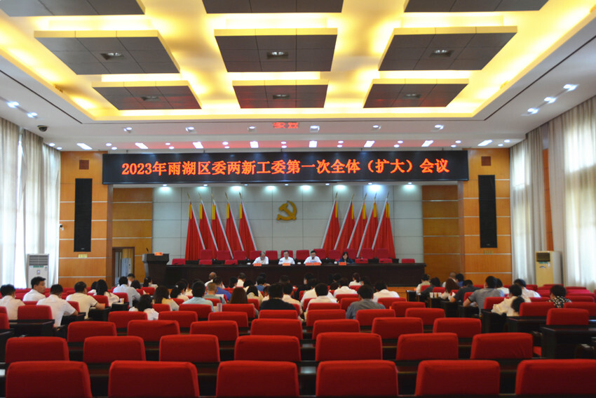 雨湖区召开2023年区委“两新”工委第一次全体（扩大）会议