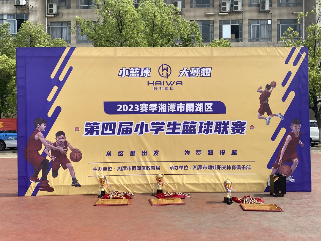 组图丨雨湖区第四届小学生篮球赛完美落幕
