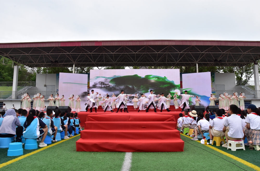 ​组图丨风车坪学校第四届国学节隆重举行