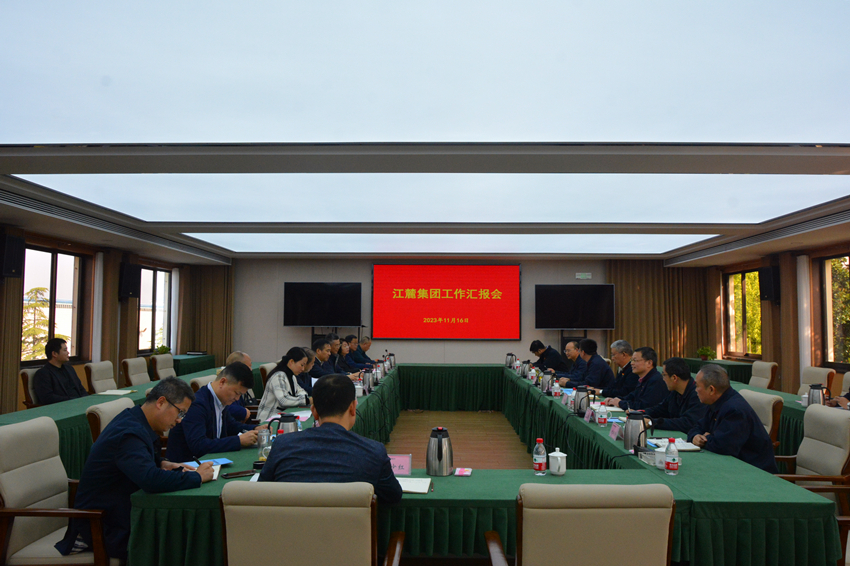 破困局、解难题，段伟长带队到江麓集团开展“走找想促”调研