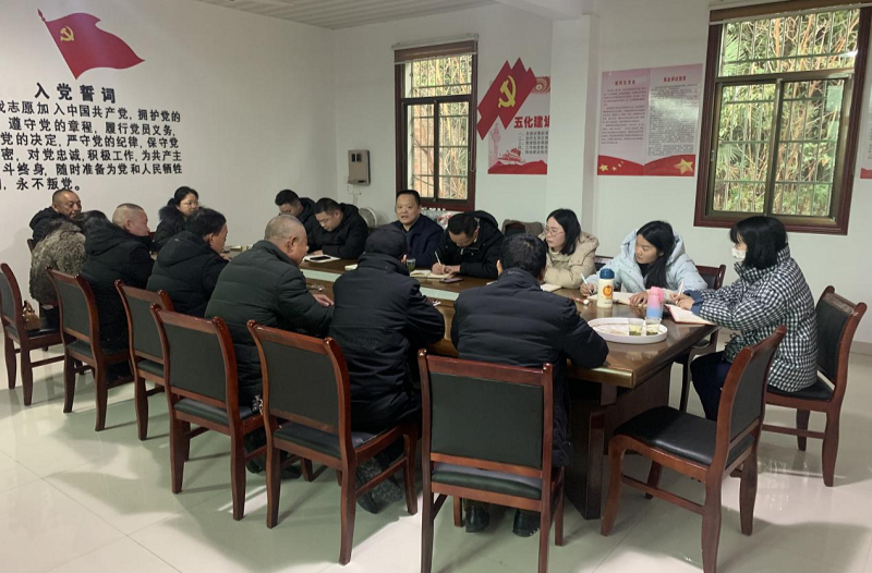 鹤岭镇：走访调研踏石留印，助力夺取新年“开门红”
