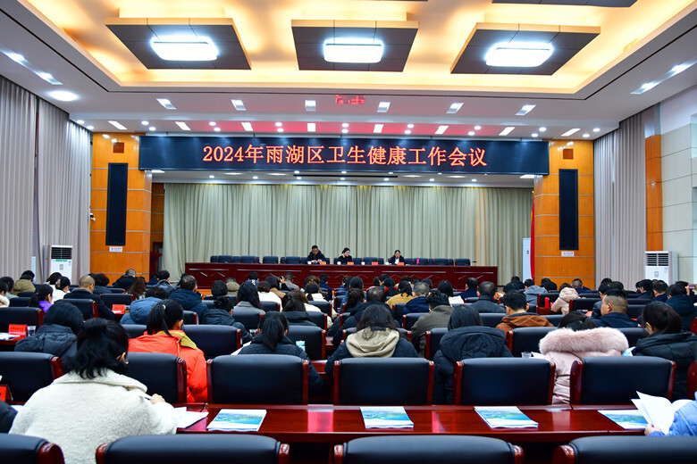 2024年雨湖区卫生健康工作会议召开