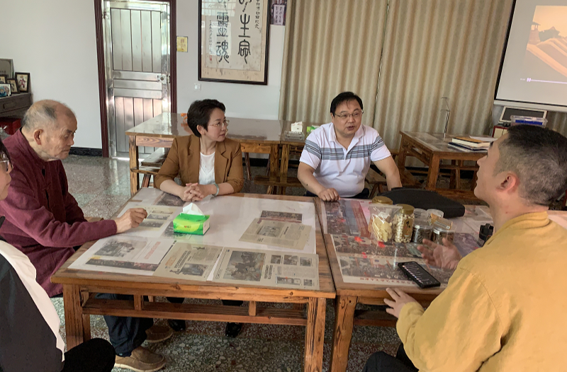 区侨联走访调研鹤岭镇侨务工作