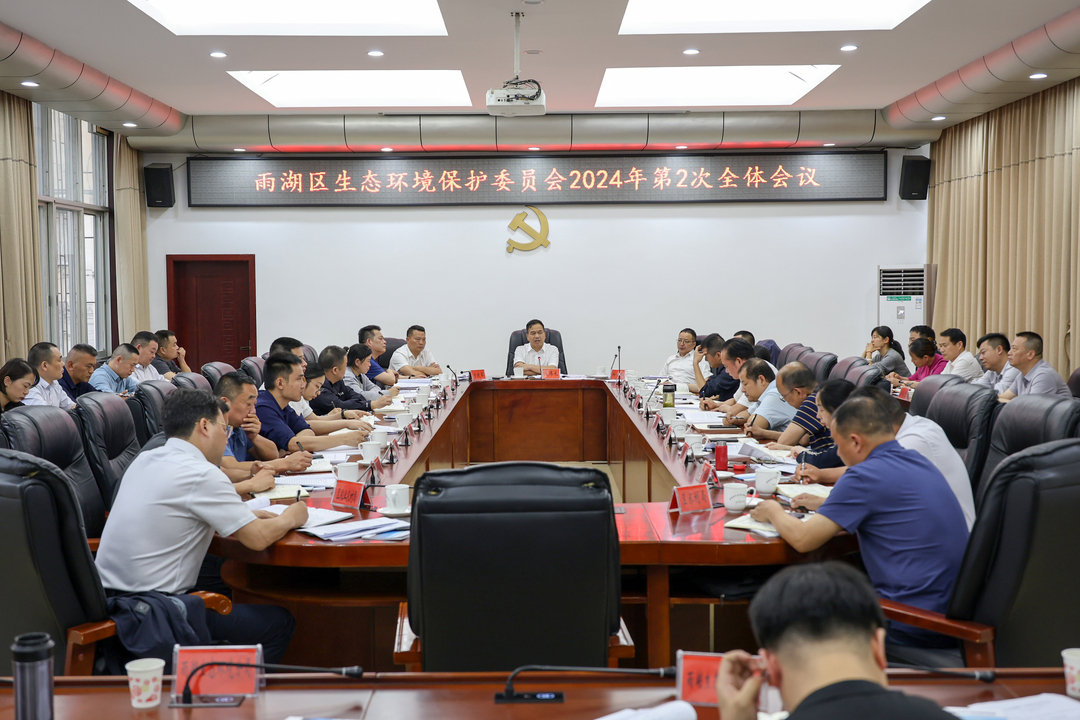 雨湖区生态环境保护委员会2024年第2次全体会议召开