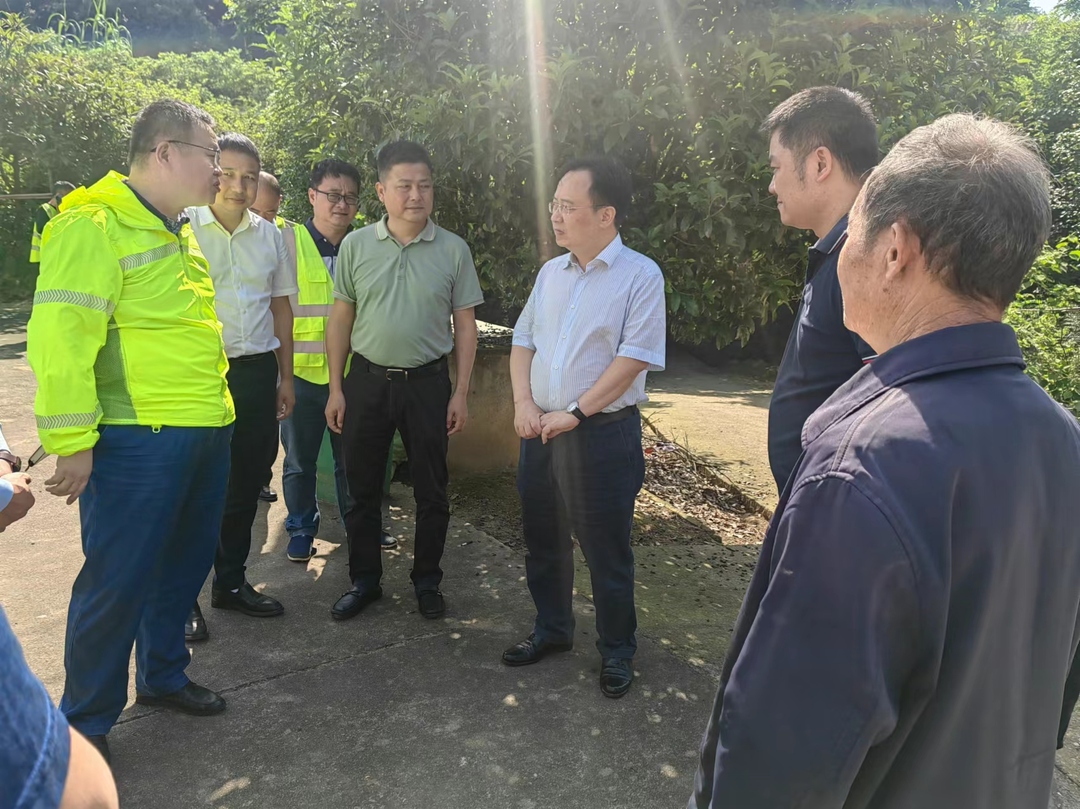杨晓军现场督导中央生态环保督察交办信访问题整改工作