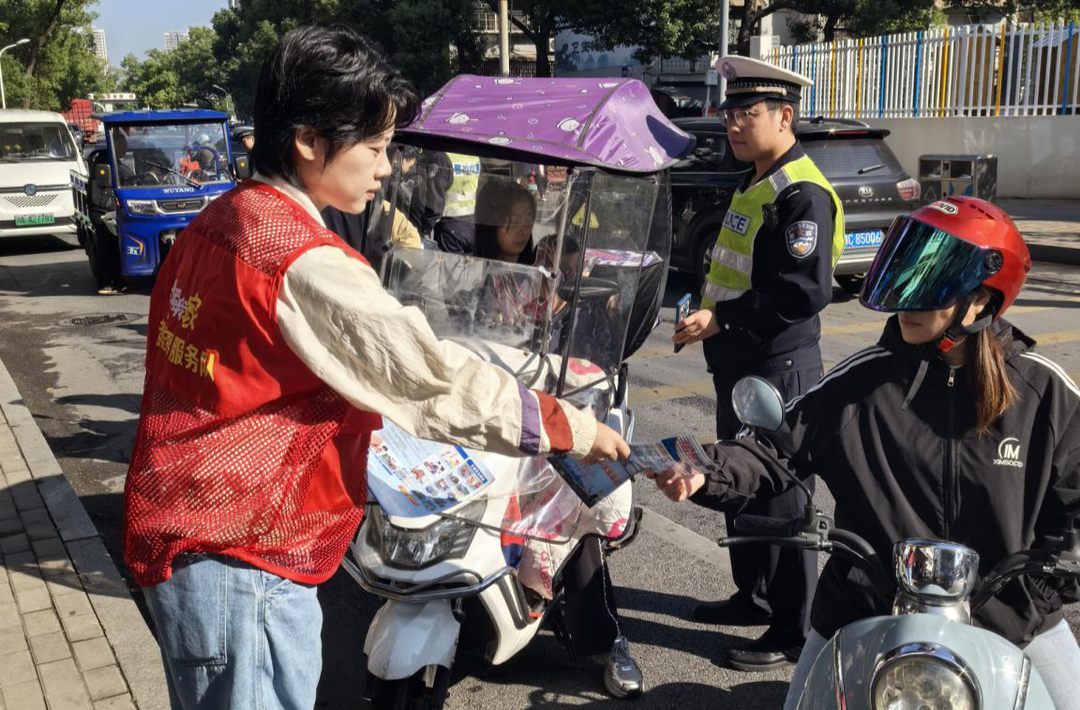 和平社区：筑牢交通安全防线 守护居民生命安全