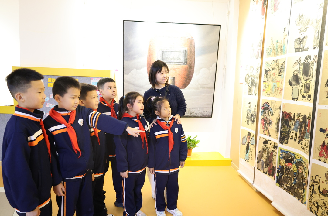 全市首家！风车坪学校“风起”艺术空间盛大启幕