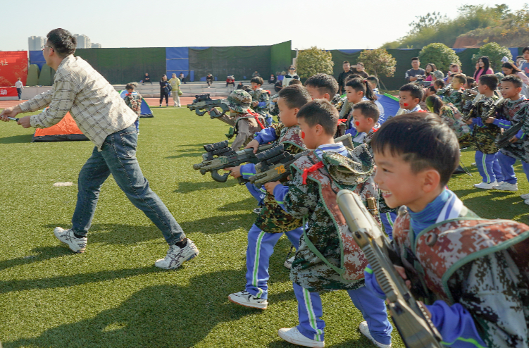 强国有我 当“燃”不让——砂子塘潭州小学举办第二届校园体育节