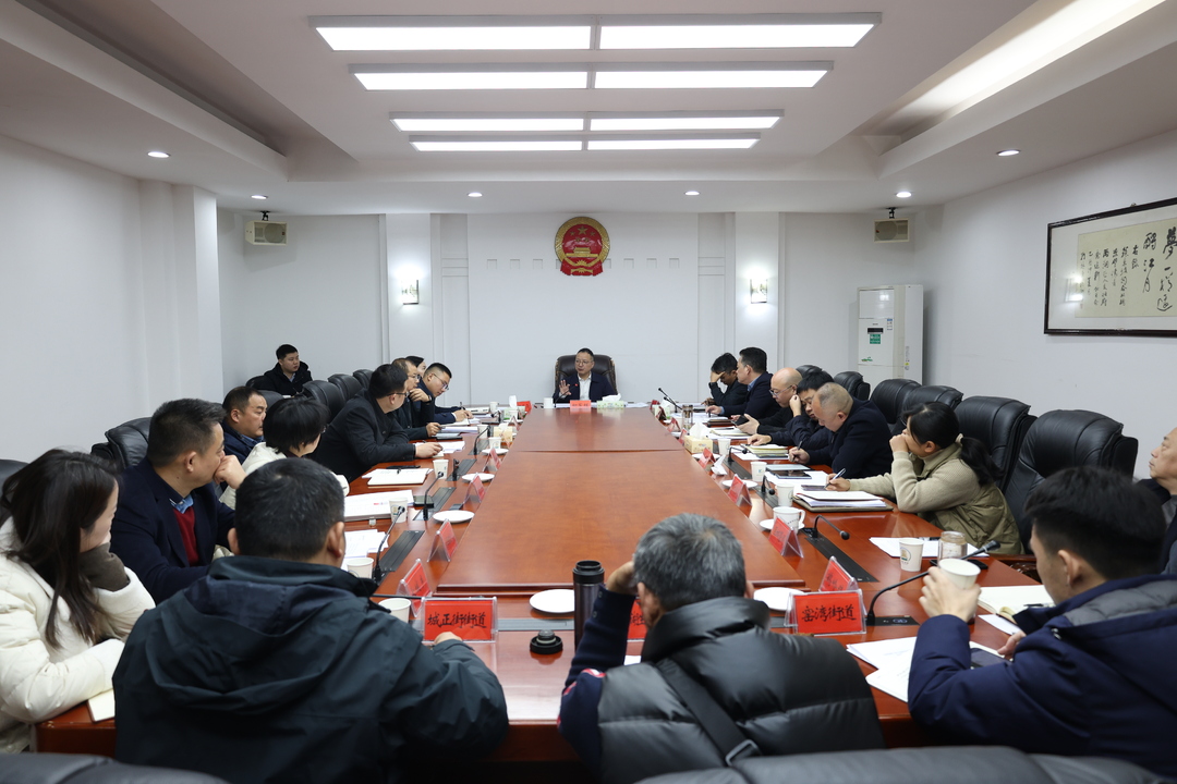 雨湖区召开旅发大会重点项目调度会