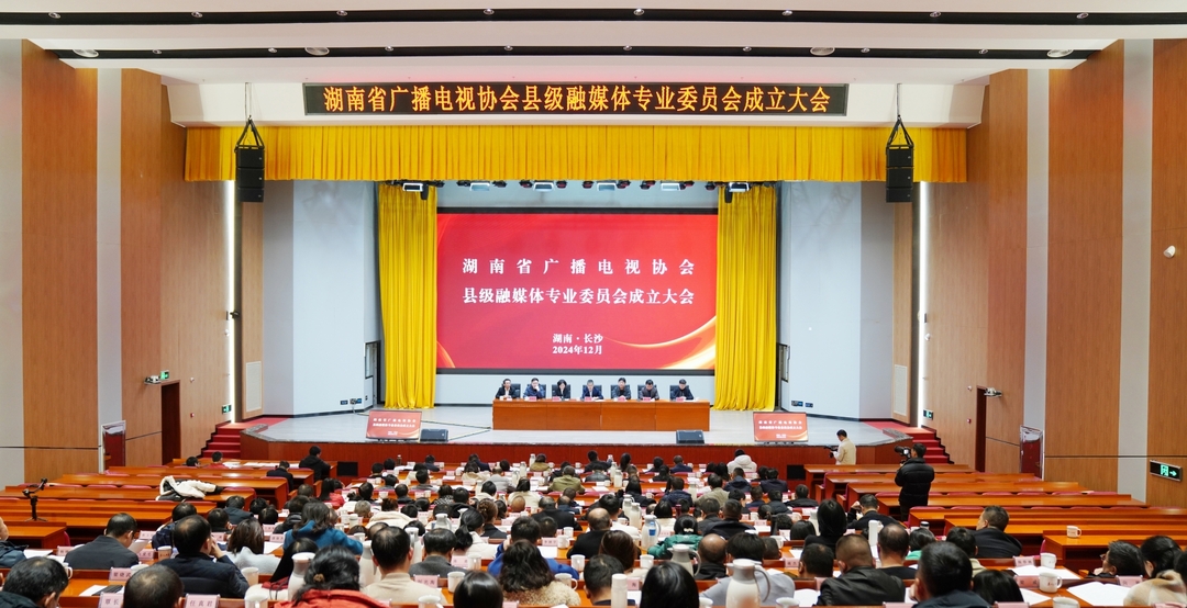 百家融媒的“家” ——湖南省广播电视协会县融专委会成立