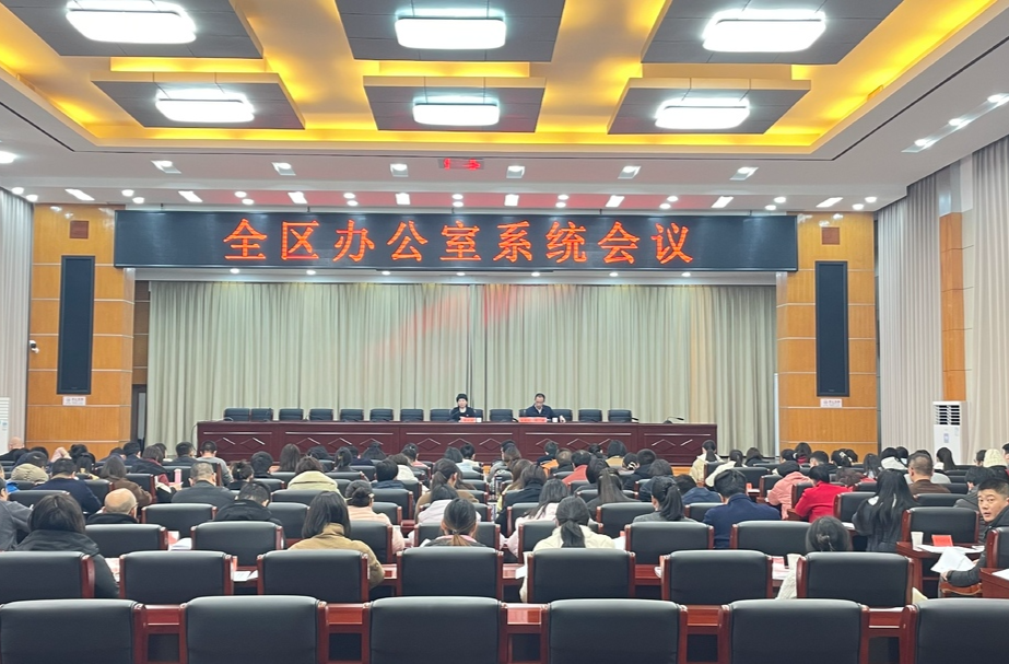 雨湖区召开全区办公室系统会议