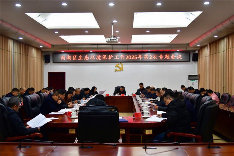 柳军辉主持召开区生态环境保护工作2025年第2次专题会议