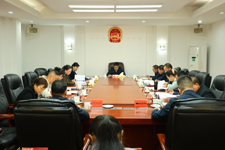 陈小平组织召开区委党建工作领导小组会议