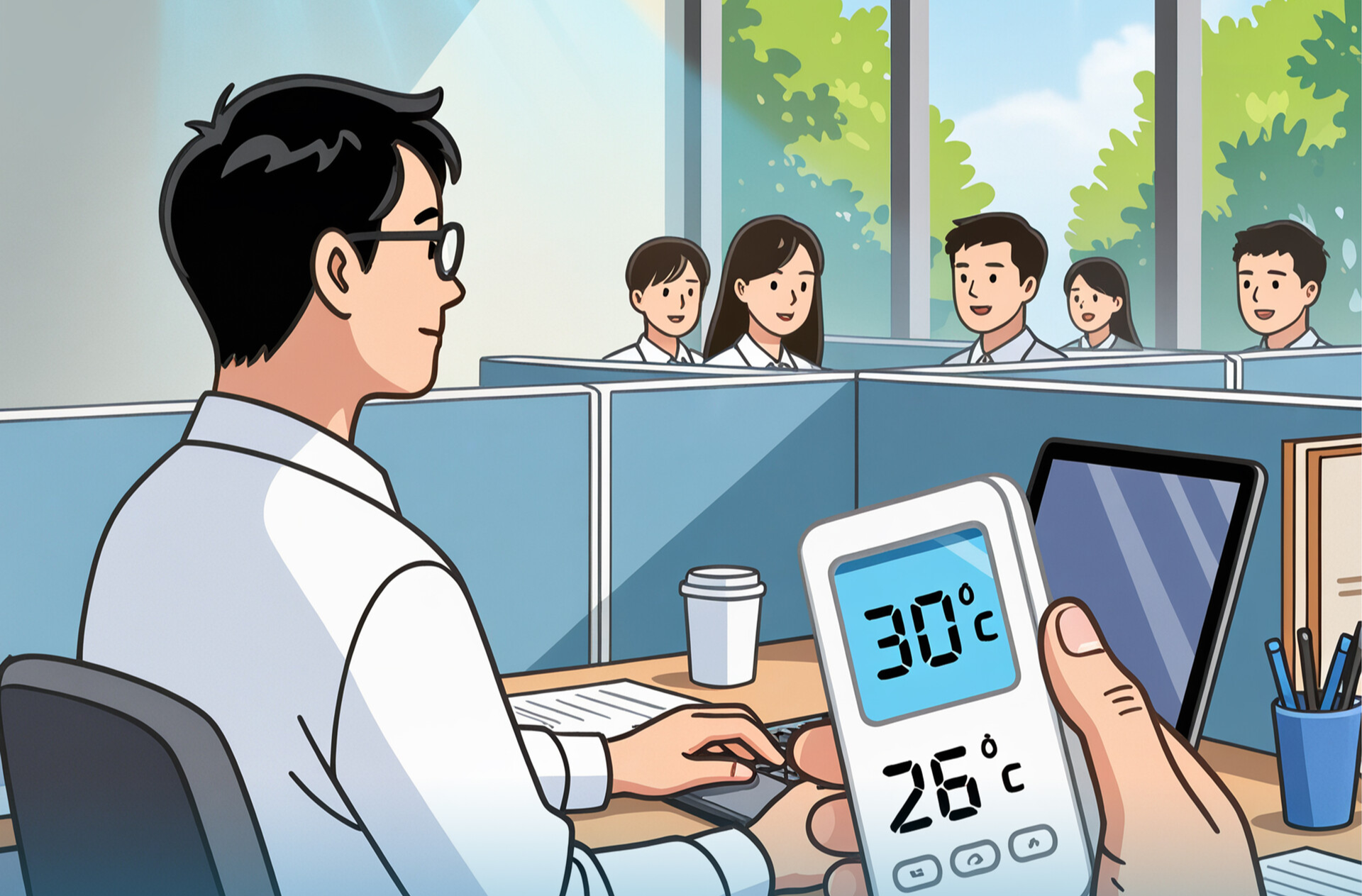 AI海报｜夏季节电有良方，我们这样做！