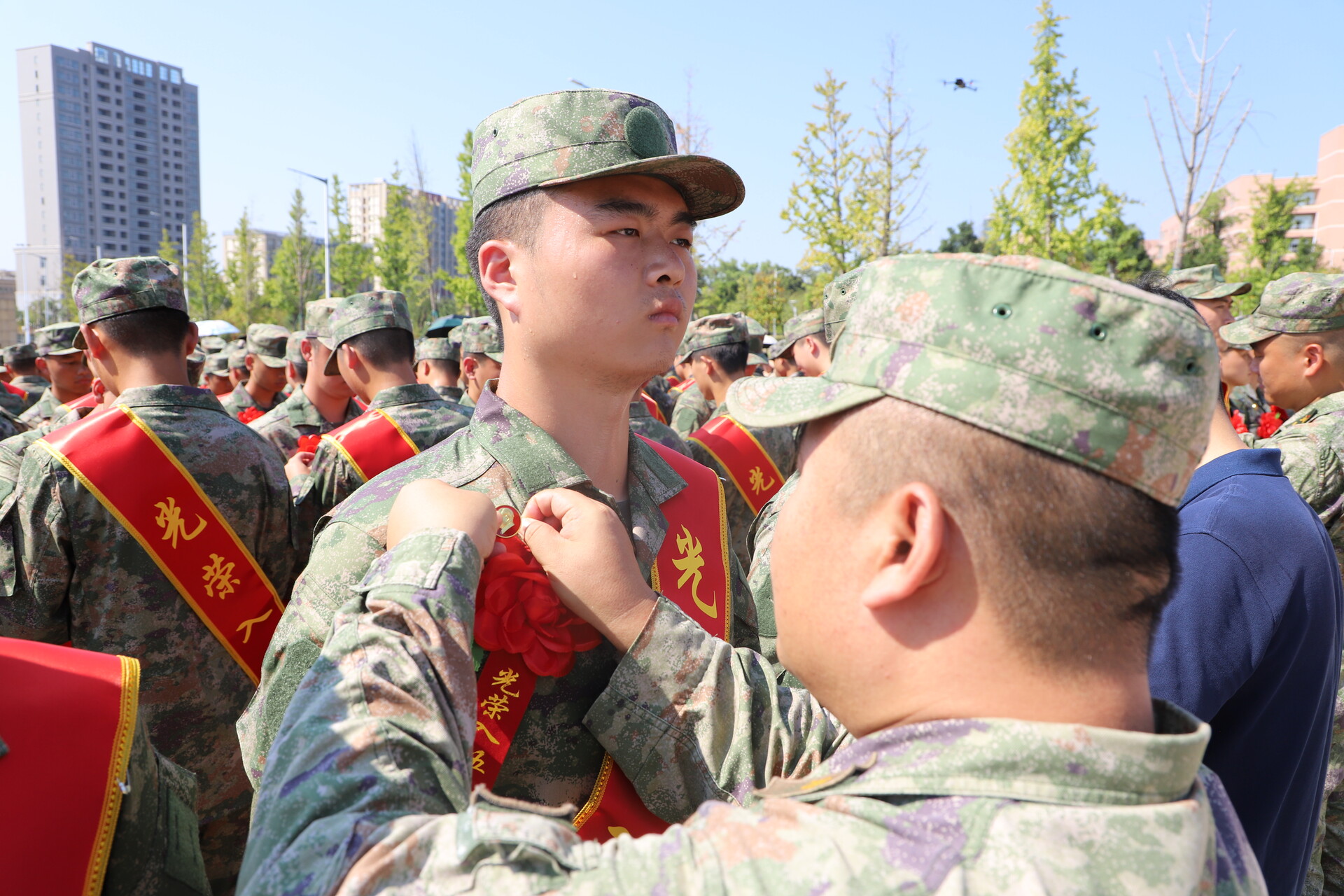 组图丨雨湖区：135名新兵奔赴军营建功立业