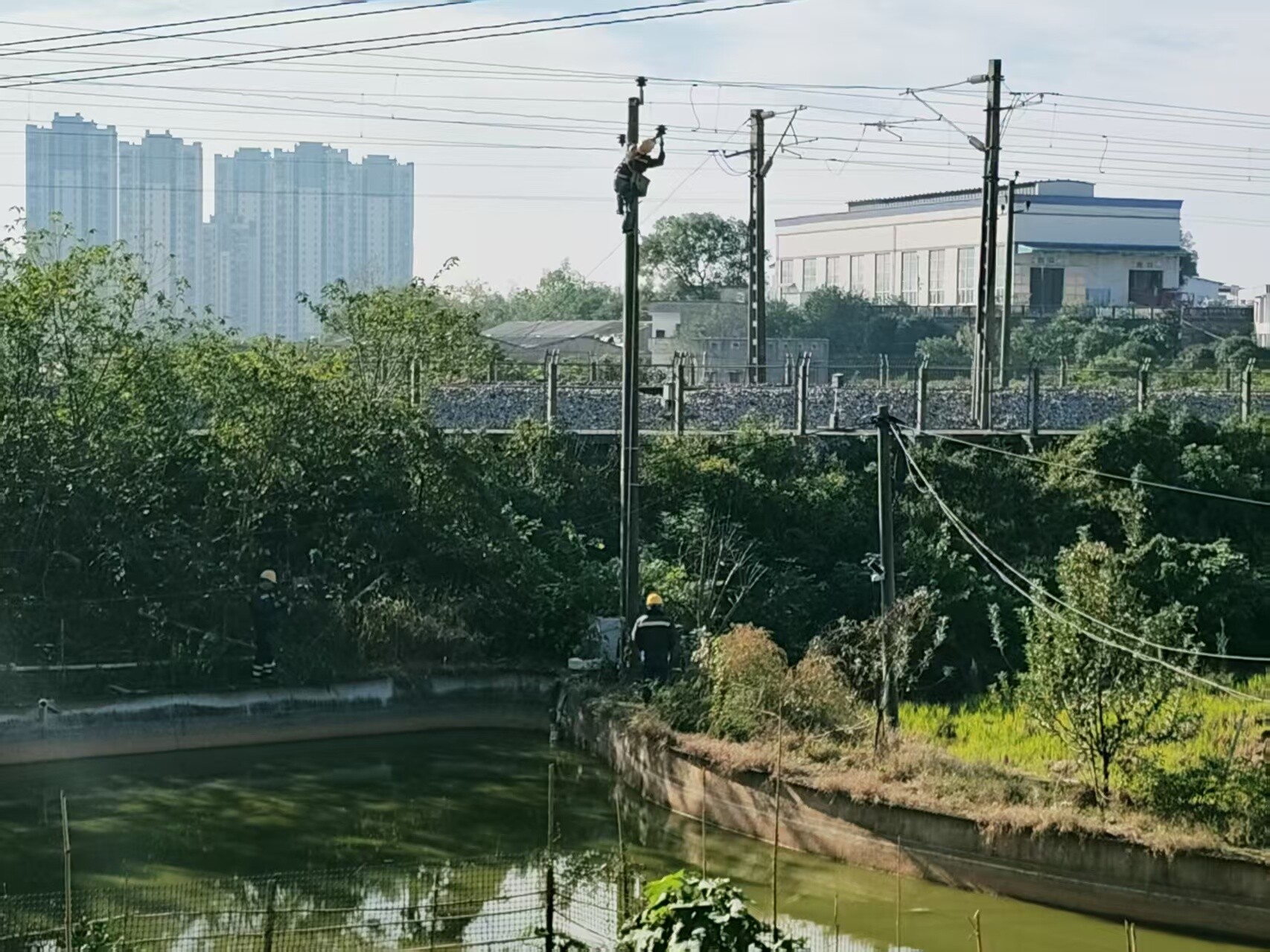 寒风中的“安全竞速” 雨湖区多部门联动高效处置极端天气铁路隐患
