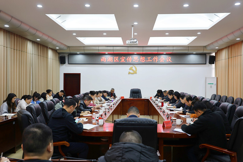雨湖区召开宣传思想工作会议