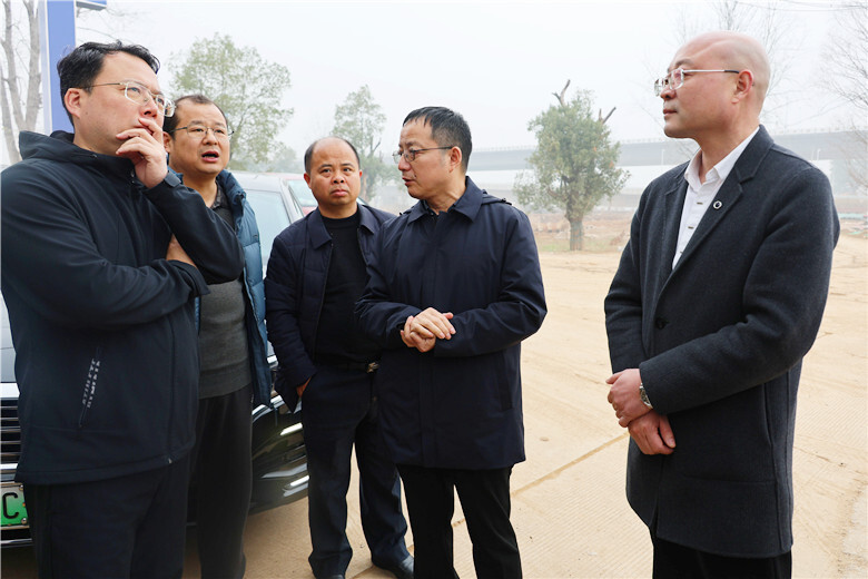 柳军辉实地调度湖南旅游发展大会雨湖区重点项目建设