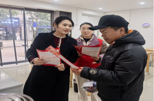 船形山社区：禁燃烟花爆竹 守护新春平安