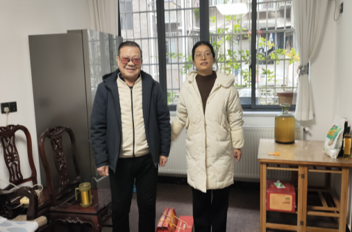 杉树巷社区开展特扶家庭春节走访慰问活动