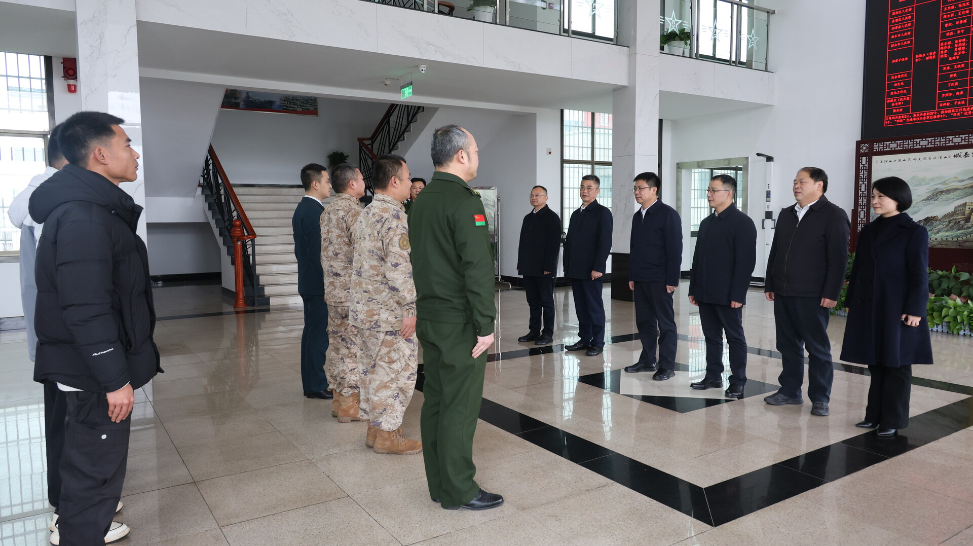 雨湖区“四大家”领导开展春节前走访慰问