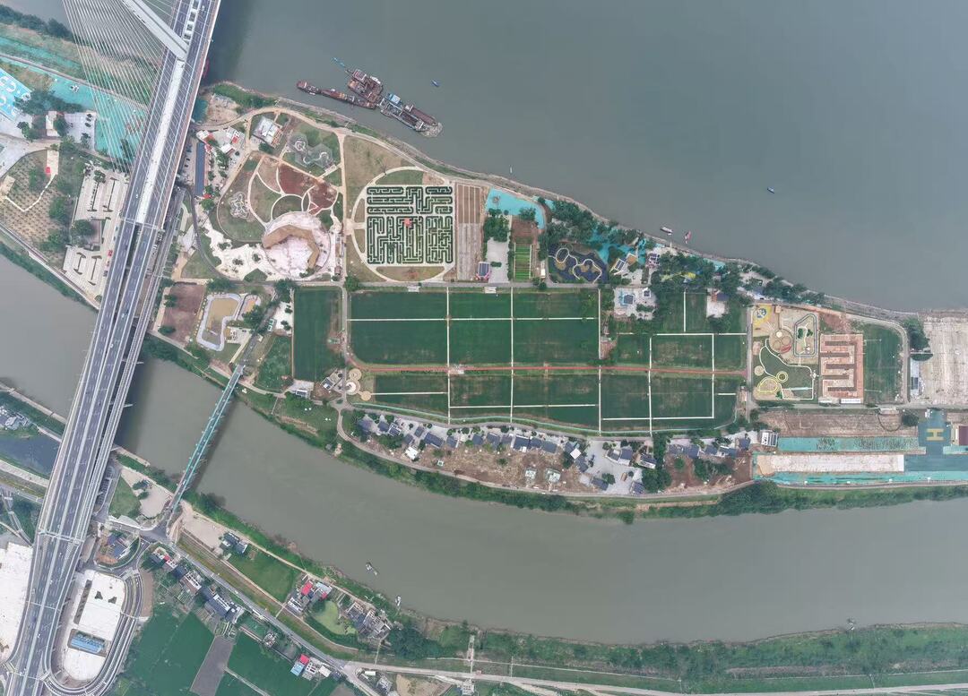 湘江明珠焕新颜 撒欢杨梅洲都市田园项目试营业