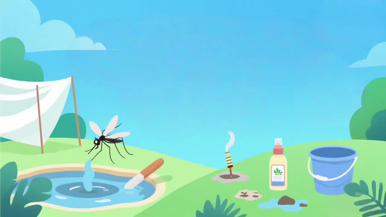 视频 | 响水乡卫生院：别被蚊子“坑”！登革热、基孔肯雅热这样防→