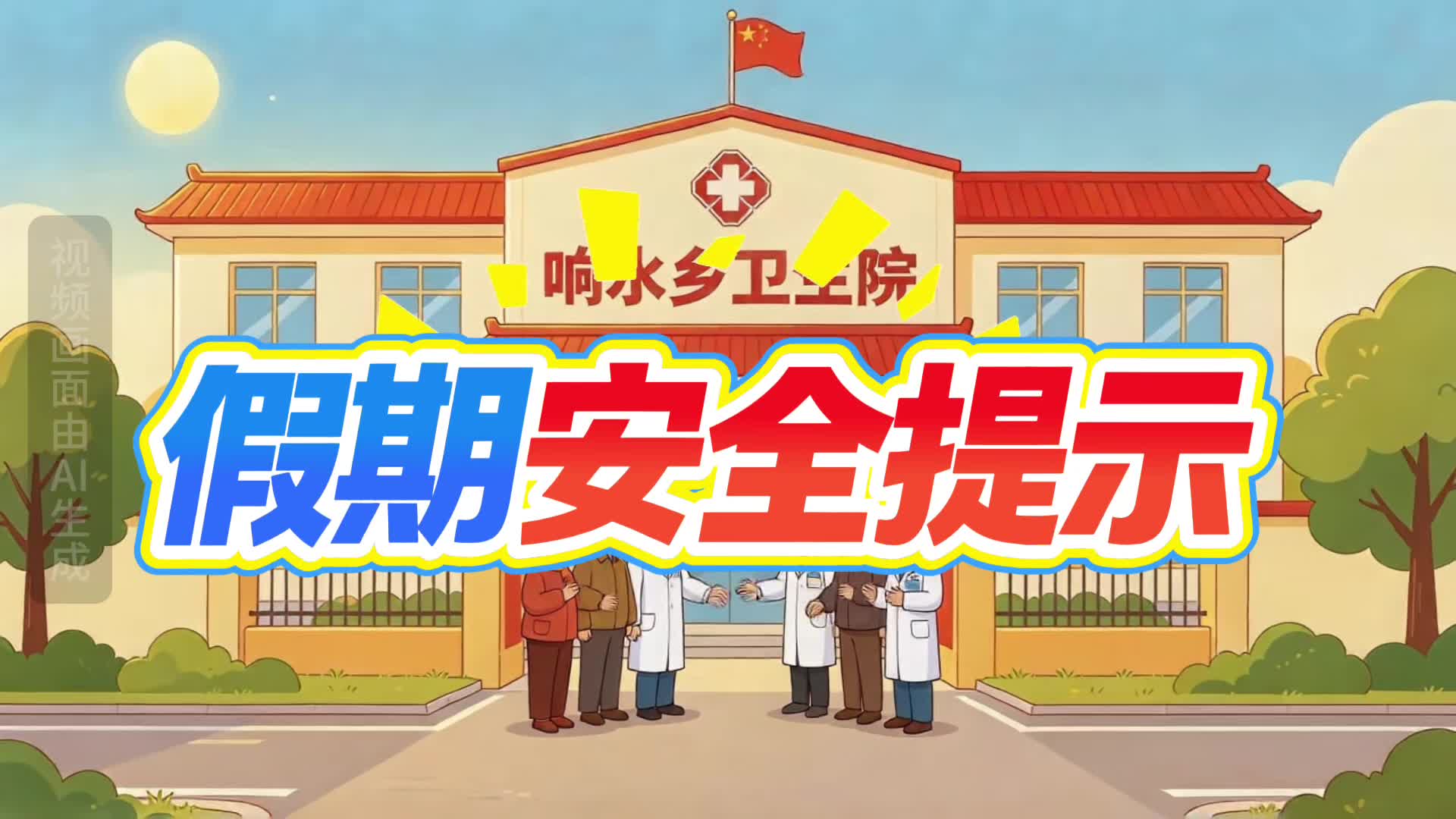 视频 | 响水乡卫生院：假期安全提示