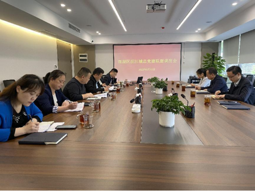 雨湖区滨江城总党建联盟召开2022年第一次联席会议
