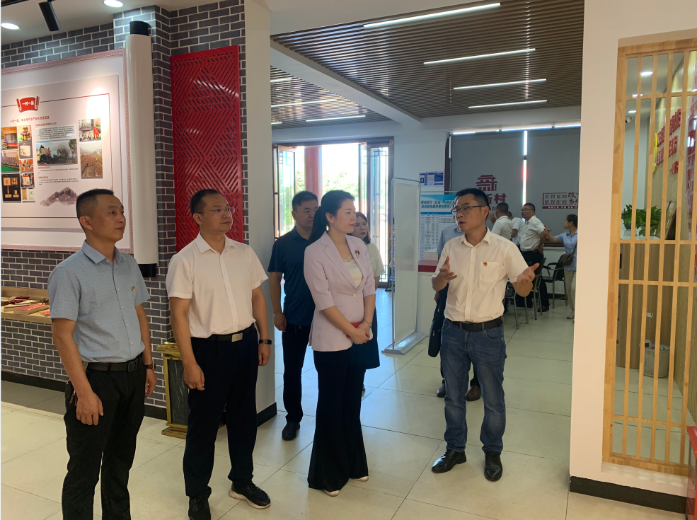【心连心走基层、面对面解难题】 市委组织部一行来雨湖区调研基层党建工作
