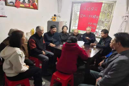 楠竹山镇：宣传很有力 精神很入心