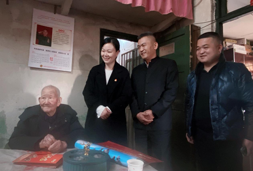 先锋街道：迎春节走访慰问，温情照亮退役军人