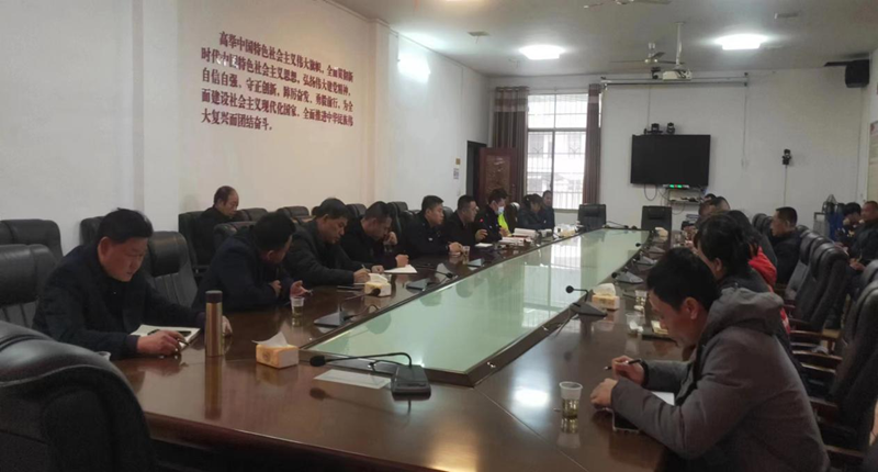鹤岭镇召开道路交通安全工作部署会