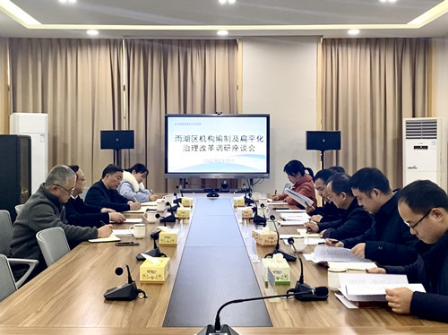 市委编办来雨湖区调研机构编制及基层扁平化治理工作