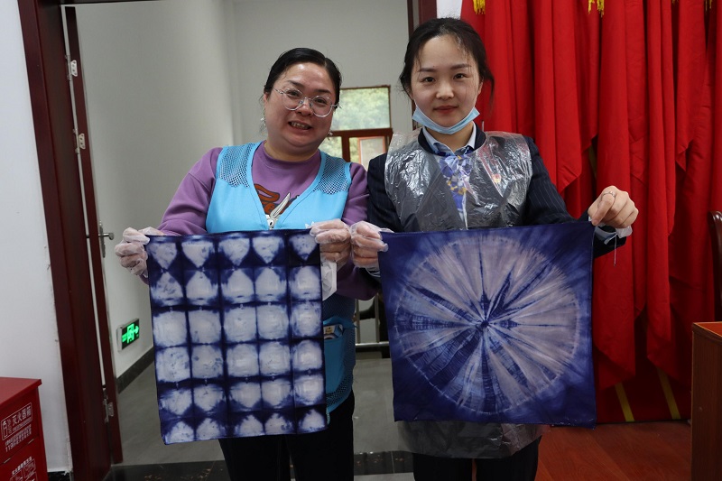 跃进社区：暖春芳华，巧手如你