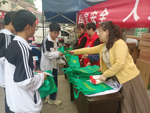 长城乡开展国家安全教育宣传
