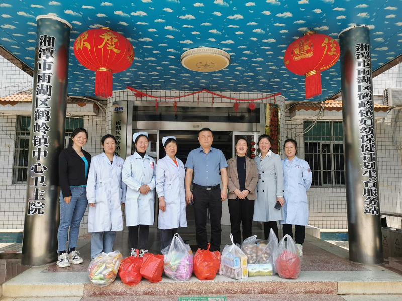 鹤岭镇：慰问递温情，关怀暖人心