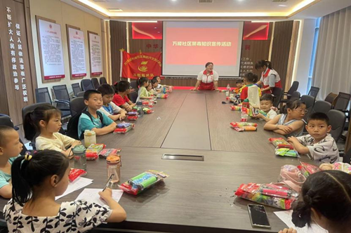欢度六一丨万楼街道开展青少年禁毒宣传教育活动