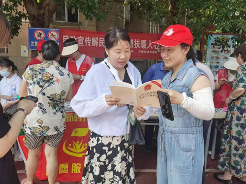 万楼街道：民政宣传解民忧，政策帮扶暖人心