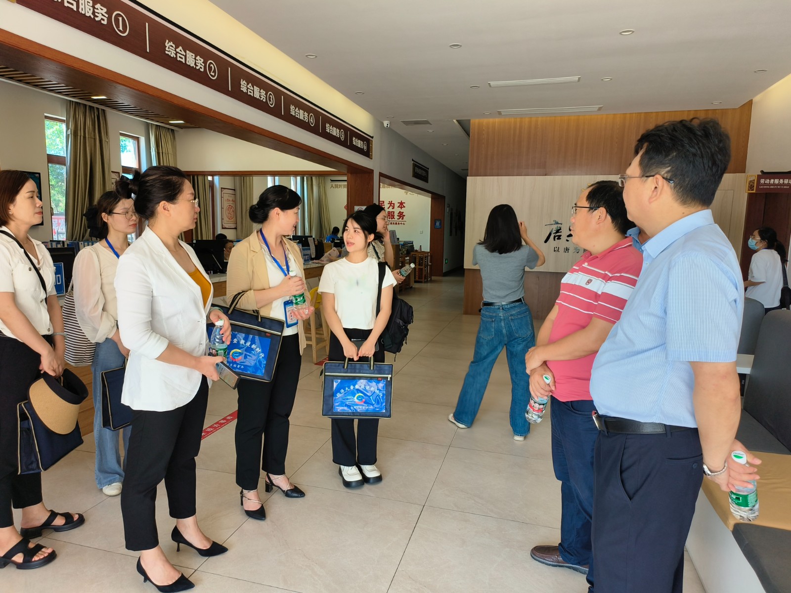 市第五次全国经济普查综合试点观摩在雨湖区顺利进行