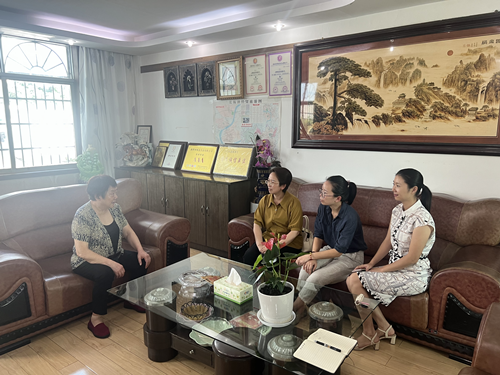 区侨联走访调研长城乡境外投资企业