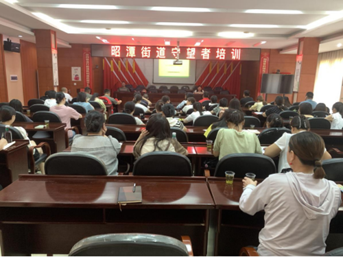 昭潭街道：有“员”才有“援”，“守望者”护平安